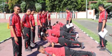 Polres Halsel Gelar Tes Kesamaptaan Jasmani Berkala Semester 1 Tahun 2024