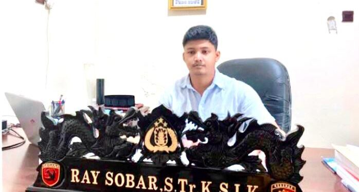 Foto Istimewa: (Kasat Reskrim Polres Kabupaten Halmahera Selatan (IPTU Ray Sobar)