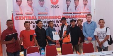 Serius Dampingi Bassam Kasuba, Ikbal Djabid Resmi Mendaftar Cawabup di PKS