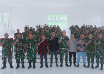 Sukseskan Pilkada Halsel 2024, Kodim Labuha Gandeng KPU Gelar Sosialisasi Pengamanan