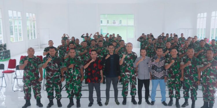 Foto Istimewa: Kodim 1509/Labuha Gandeng KPU Halmahera Selatan Gelar Sosialisasi/Gladi Pengamanan