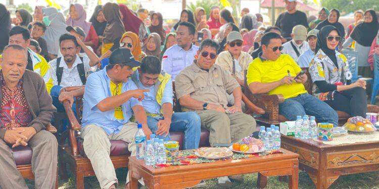 Silaturahmi calon Gubernur dan Wakil Gubernur Aliong Mus dan Sahril Thahir (AM-SAH) serta Calon Bupati Halsel