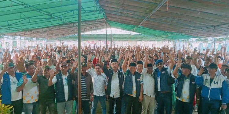 Kampanye Calon Bupati dan Wakil Bupati Halmahera Selatan (Jasri-muhlis) di Desa Kusubibi