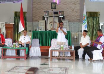 Hadiri Dialog AMGPM, Paslon Jasri-Muhlis Komitmen Tingkatkan Intensif Imam dan Pendeta