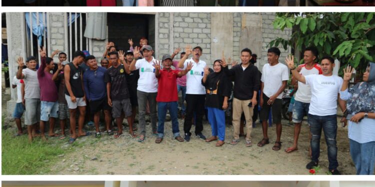 Calon Wakil Bupati Muhlis Djafar Gelar Kampanye Tatap Muka di Tiga Desa