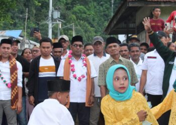Geriliya Zona Satu, Jasri-Muhlis Kunci Kampanye di Desa Kampung Makian