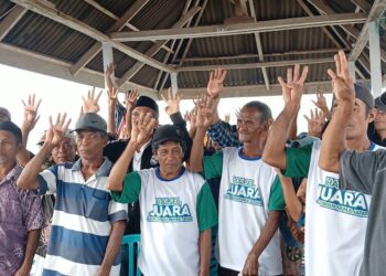 Warga Desa Sawanakar Antusias Hadiri Kampanye Paslon Jasri-Muhlis