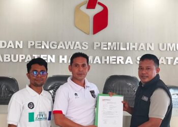 Kades Dan BPD Talimau Resmi Dilaporkan Ke Bawaslu Halsel