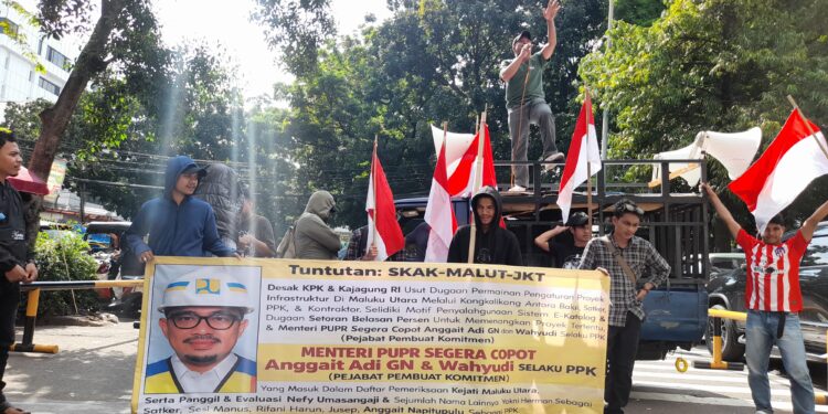 (Massa Aksi SKAK-Malut Jakarta)