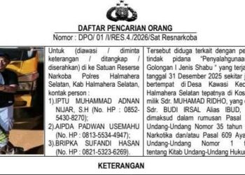 Daftar DPO Satu Kariyawan Harita Group