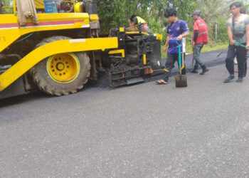 Proyek Peningkatan Ruas Jalan Milik BPJN Maluku Utara dan Rekanan PT Buli Bangun