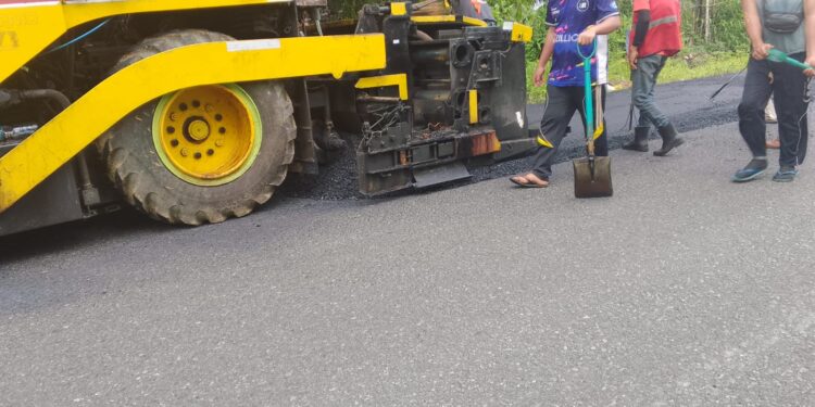 Proyek Peningkatan Ruas Jalan Milik BPJN Maluku Utara dan Rekanan PT Buli Bangun