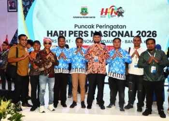Bupati Halmahera Selatan Hasan Ali Bassam Kasuba Dan Rombongan PWI Maluku Utara