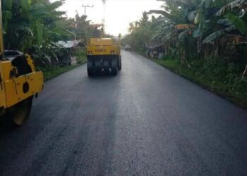 (Progres Pekerjaan PT Buli Bangun di Ruas Jalan Weda-Mafa dan Matutin-Saketa)