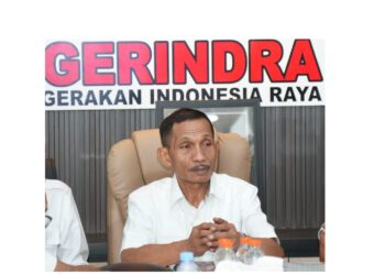 (Sahril Tahir Ketua DPD Gerindra Maluku Utara)